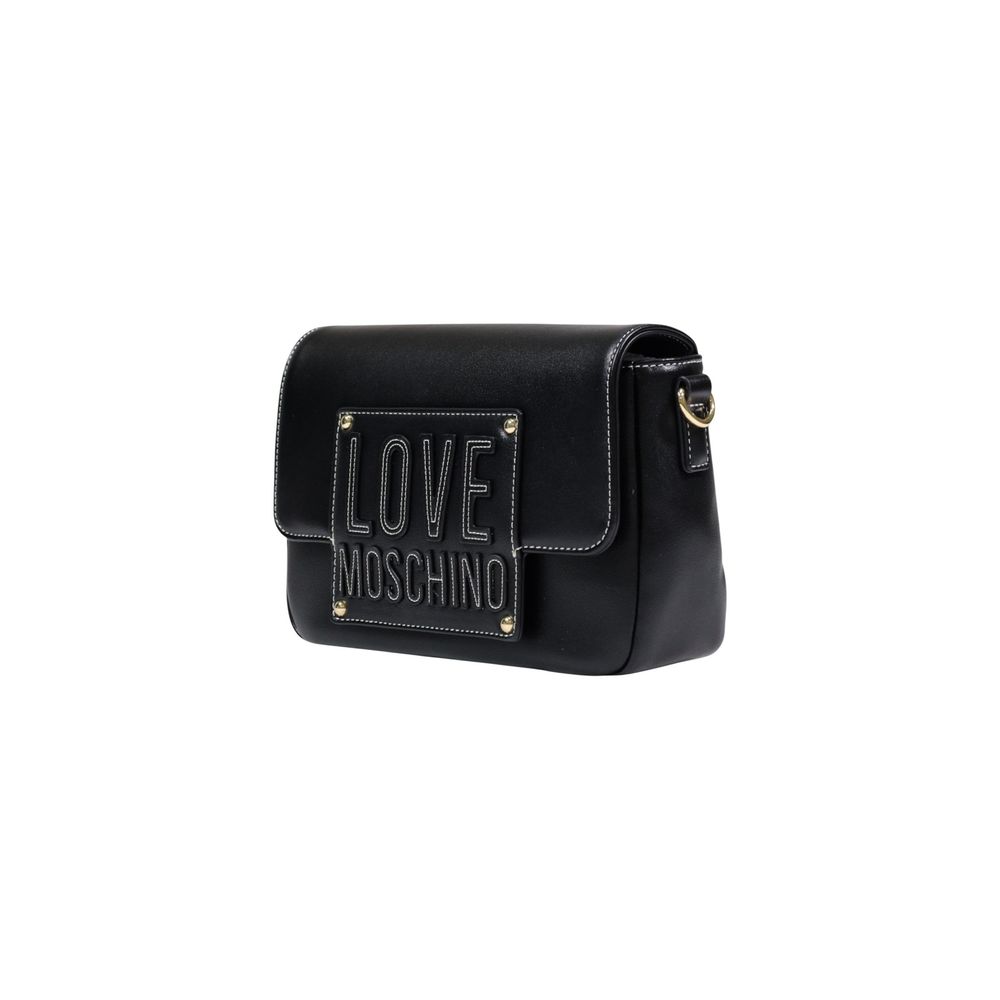 Love Moschino JC4066PP1 Black Polyethylene Handbag - Stylish & Versatile