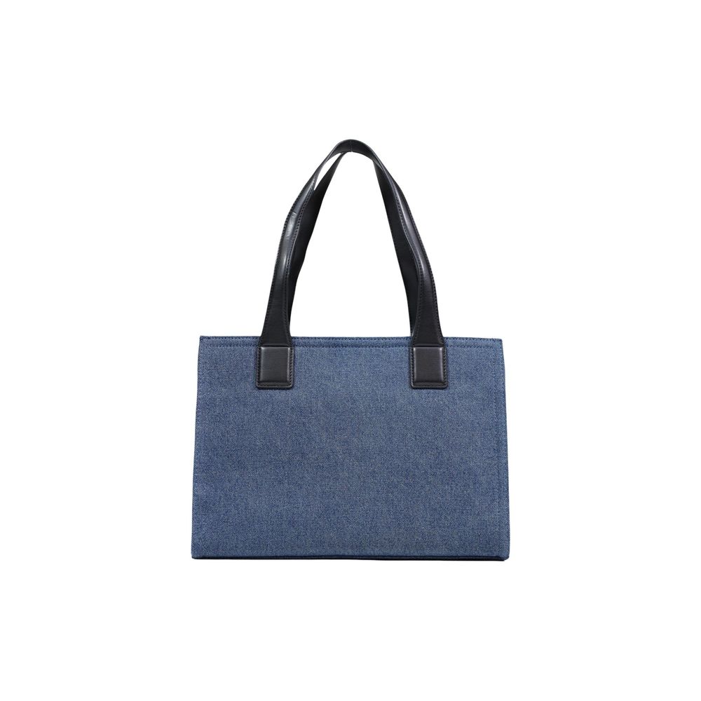 Love Moschino JC4056PP1 Sac à main en coton bleu pour femmes
