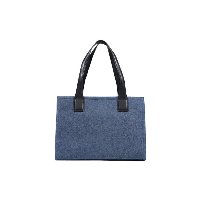 Love Moschino JC4056PP1 Sac à main en coton bleu pour femmes