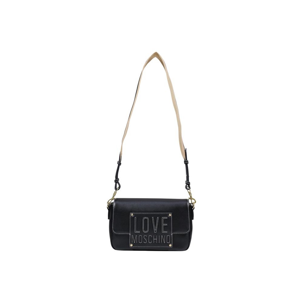 Love Moschino JC4066PP1 Black Polyethylene Handbag - Stylish & Versatile