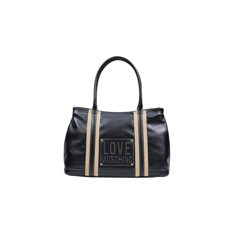 Love Moschino Black Polyethylene Handbag - JC4067PP1