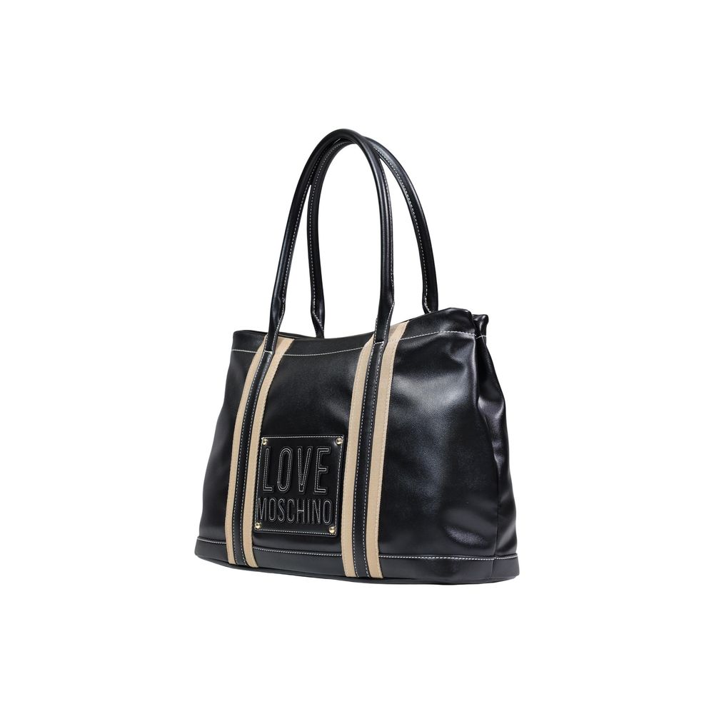 Love Moschino Black Polyethylene Handbag - JC4067PP1