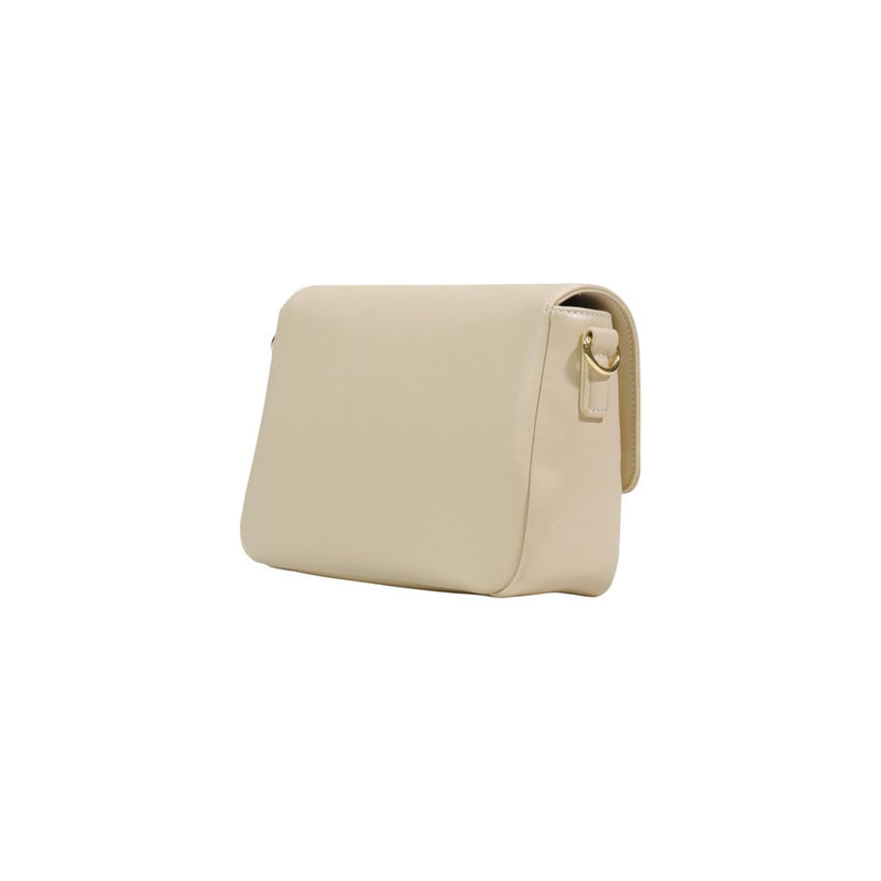 Love Moschino Cream Polyethylene Handbag - JC4066PP1