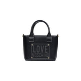 Love Moschino Black Polyurethane Handbag - JC4086PP1