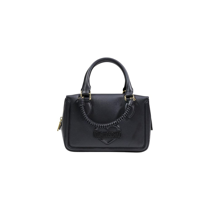 Love Moschino Black Polyethylene Handbag - JC4097PP1