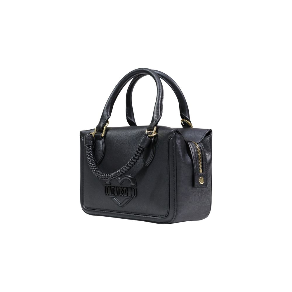 Love Moschino Black Polyethylene Handbag - JC4097PP1