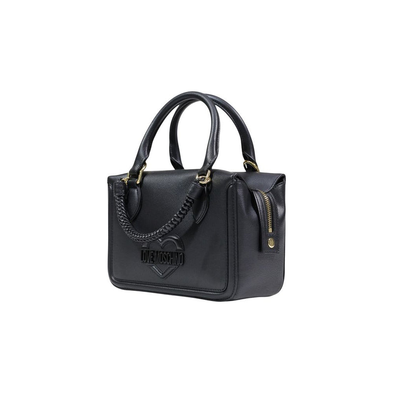 Love Moschino Black Polyethylene Handbag - JC4097PP1