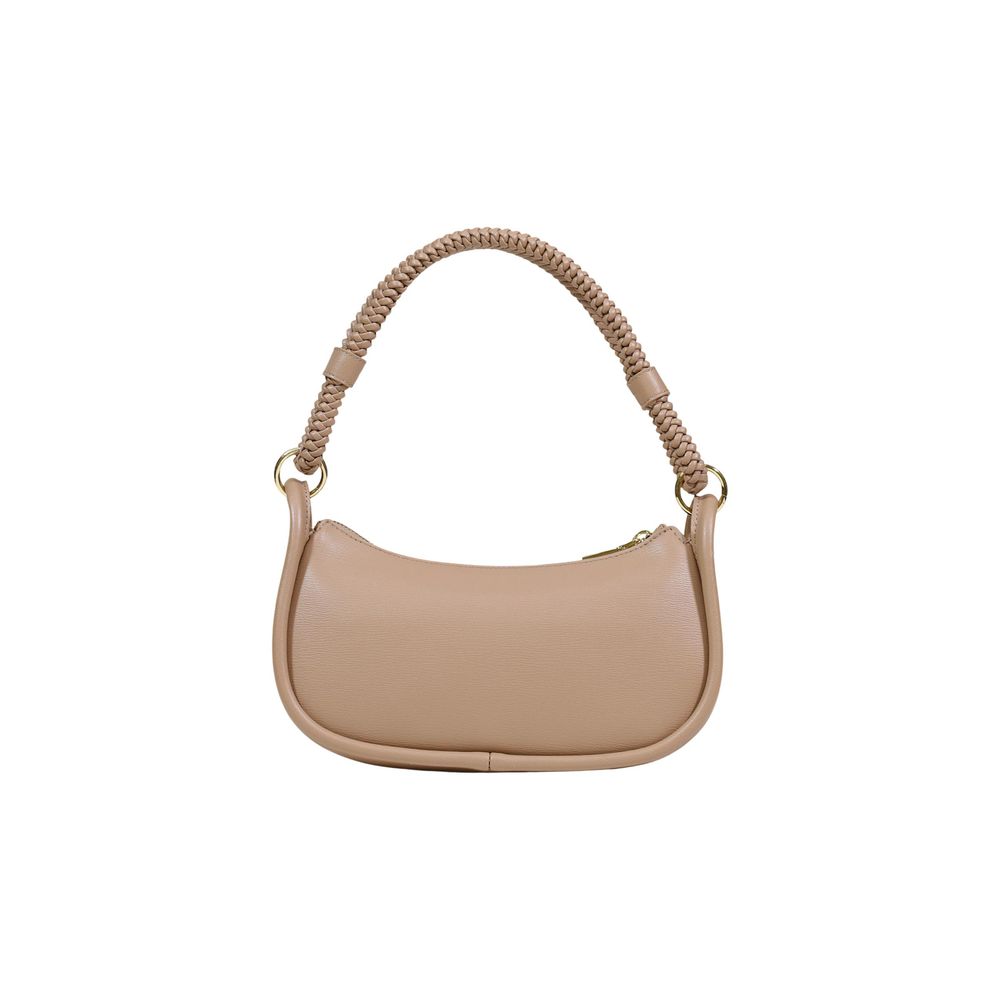 Love Moschino Beige Polyurethane Handbag - JC4098PP1