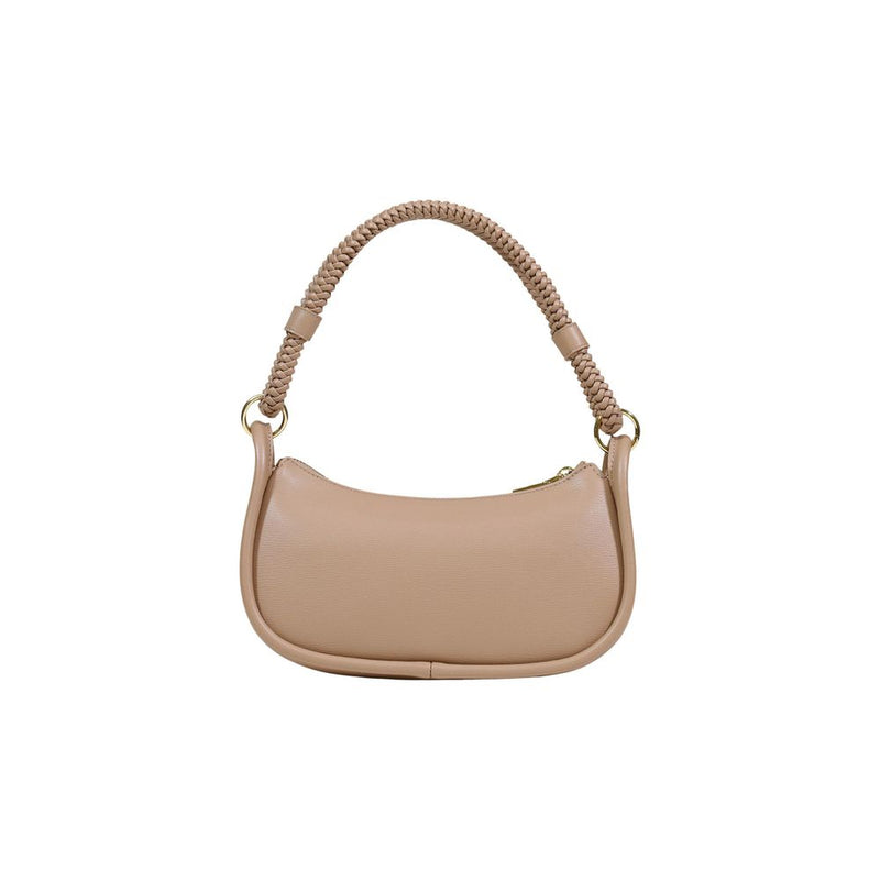 Love Moschino Beige Polyurethane Handbag - JC4098PP1