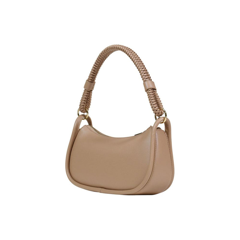 Love Moschino Beige Polyurethane Handbag - JC4098PP1