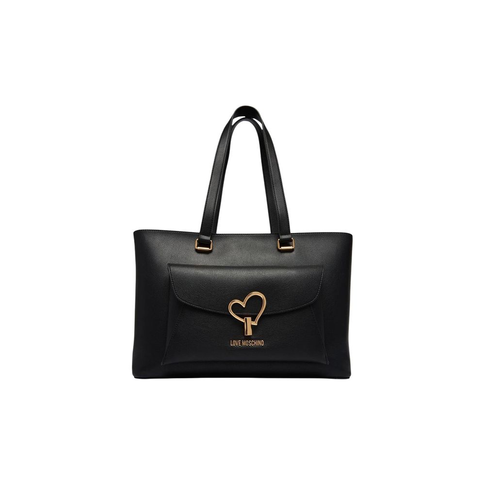 Love Moschino Black Polyethylene Handbag - JC4136PP1