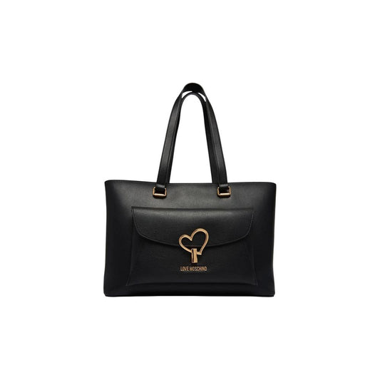 Love Moschino Black Polyethylene Handbag - JC4136PP1