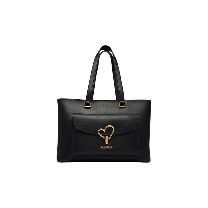 Love Moschino Black Polyethylene Handbag - JC4136PP1