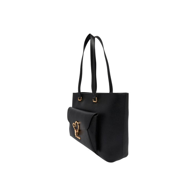Love Moschino Black Polyethylene Handbag - JC4136PP1