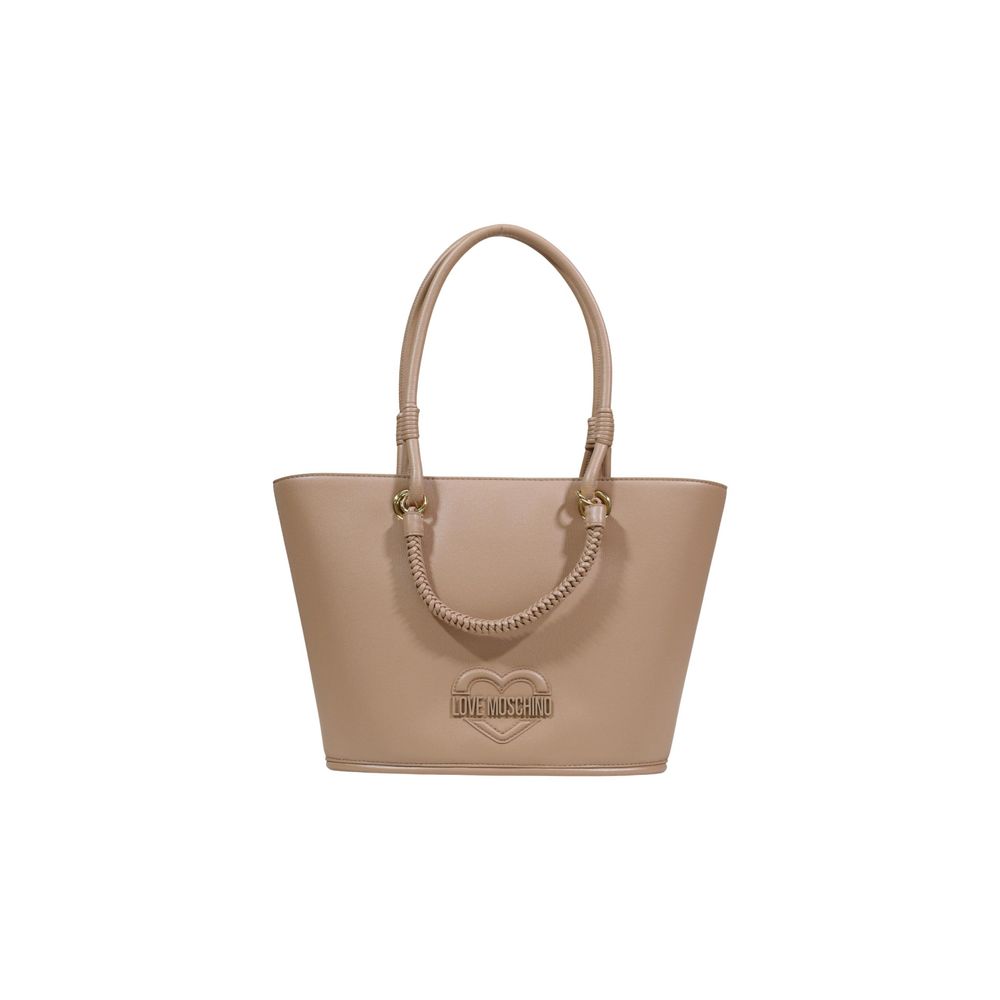 Love Moschino Beige Handbag JC4099PP1 - Chic & Practical
