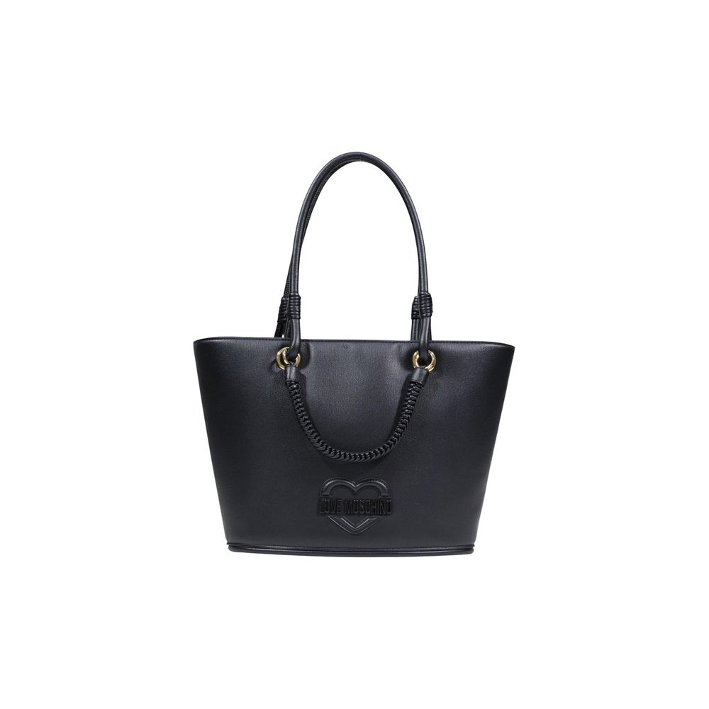 Love Moschino Black Polyethylene Handbag - JC4099PP1