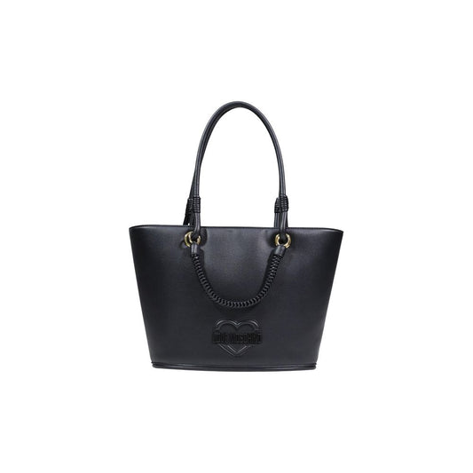 Love Moschino Black Polyethylene Handbag - JC4099PP1