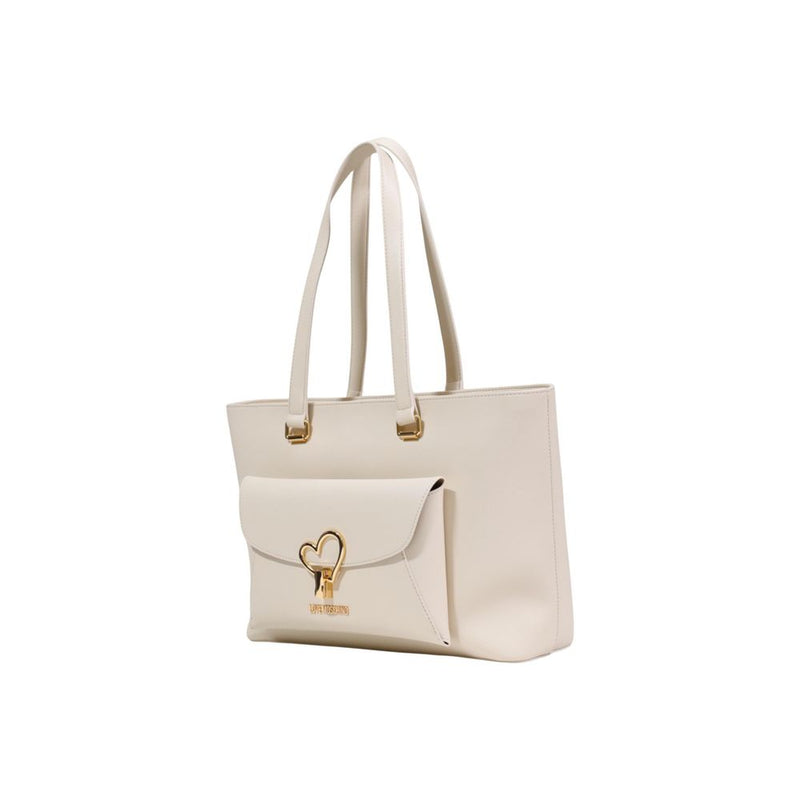 Love Moschino JC4136PP1 Beige Handbag - Stylish & Functional