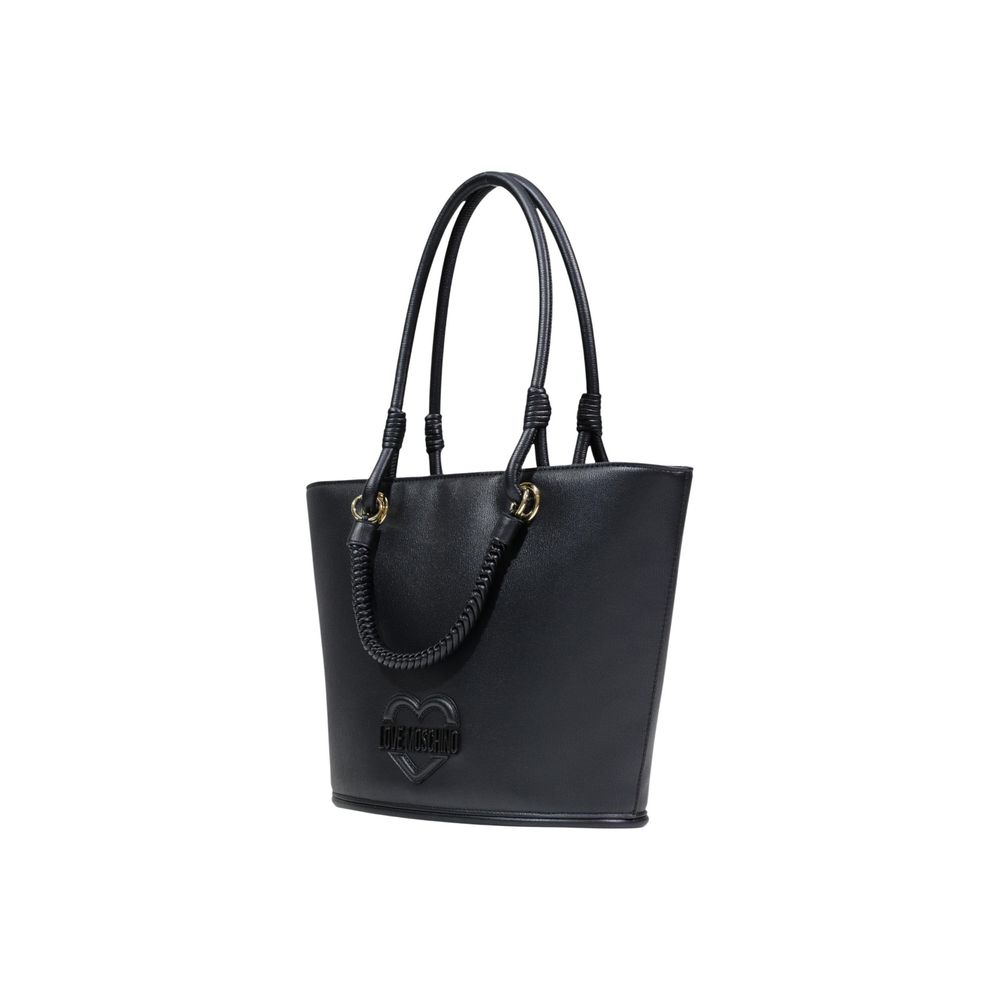 Love Moschino Black Polyethylene Handbag - JC4099PP1