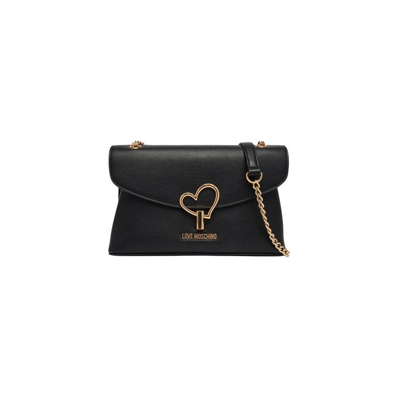 Love Moschino JC4138PP1 Black Handbag - Elegant & Versatile