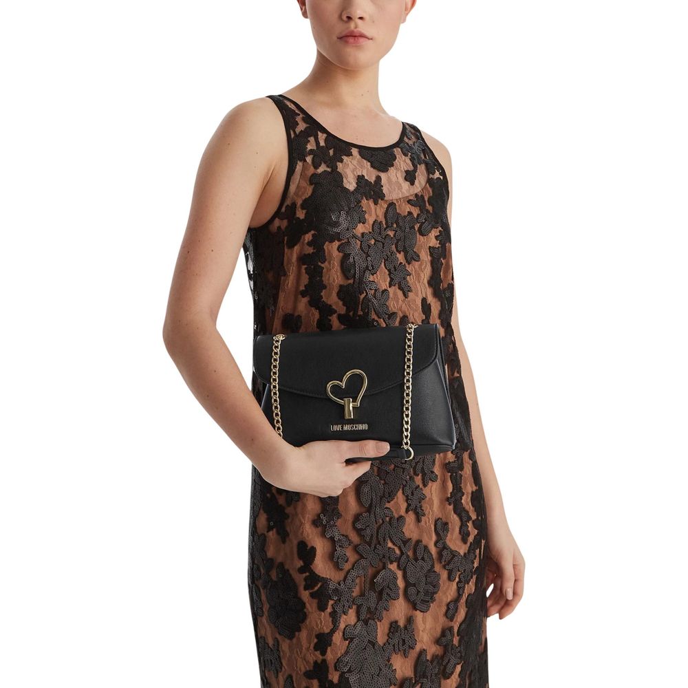 Love Moschino JC4138PP1 Black Handbag - Elegant & Versatile