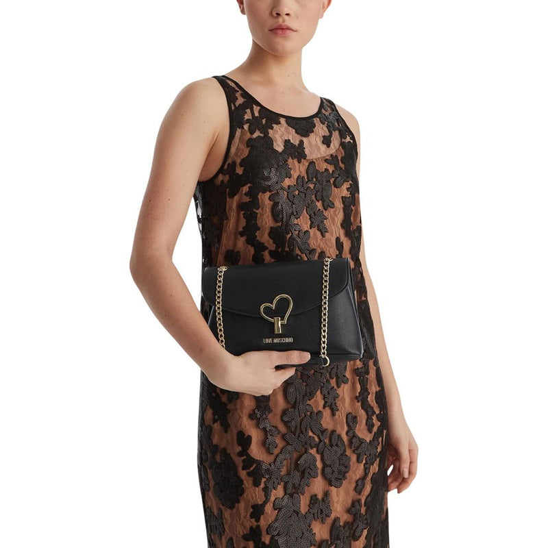 Love Moschino JC4138PP1 Black Handbag - Elegant & Versatile
