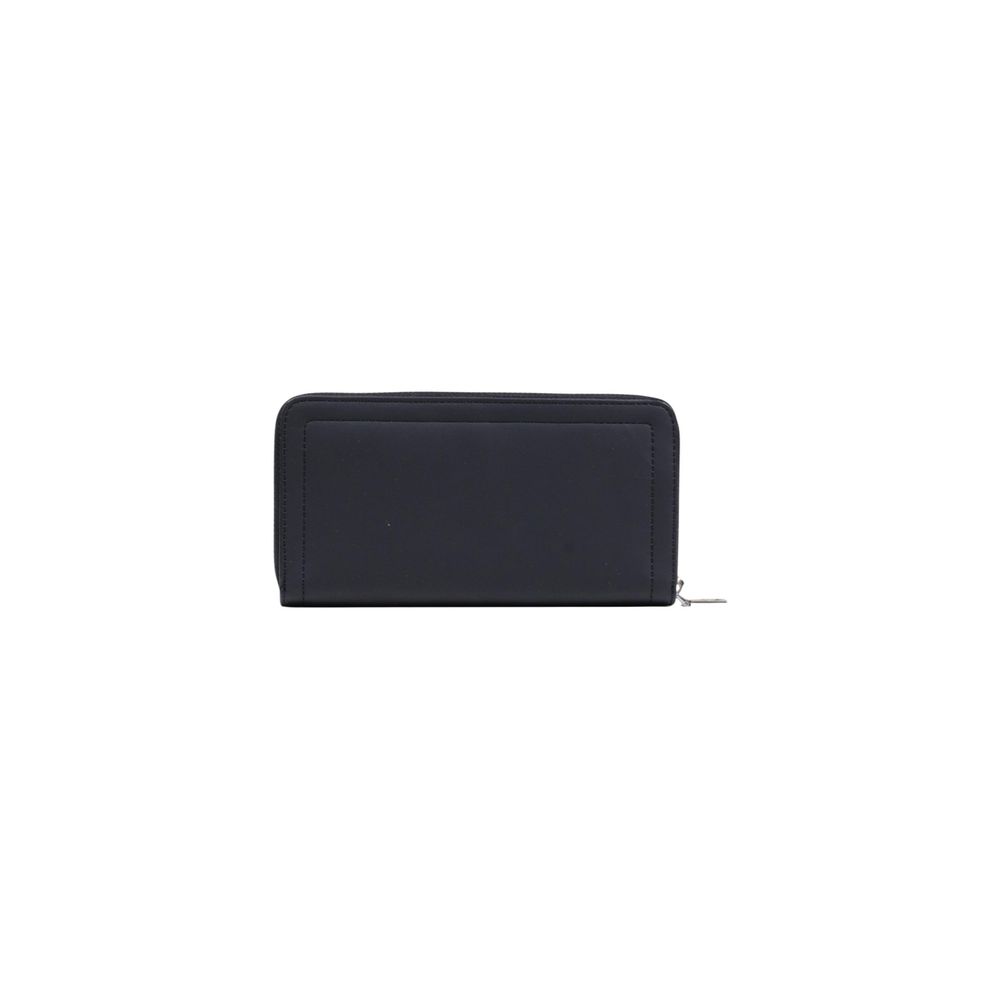 Love Moschino Black Polyurethane Wallet - Elegant & Practical
