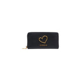 Love Moschino JC5505PP1 Black Polyethylene Wallet - Elegant & Functional