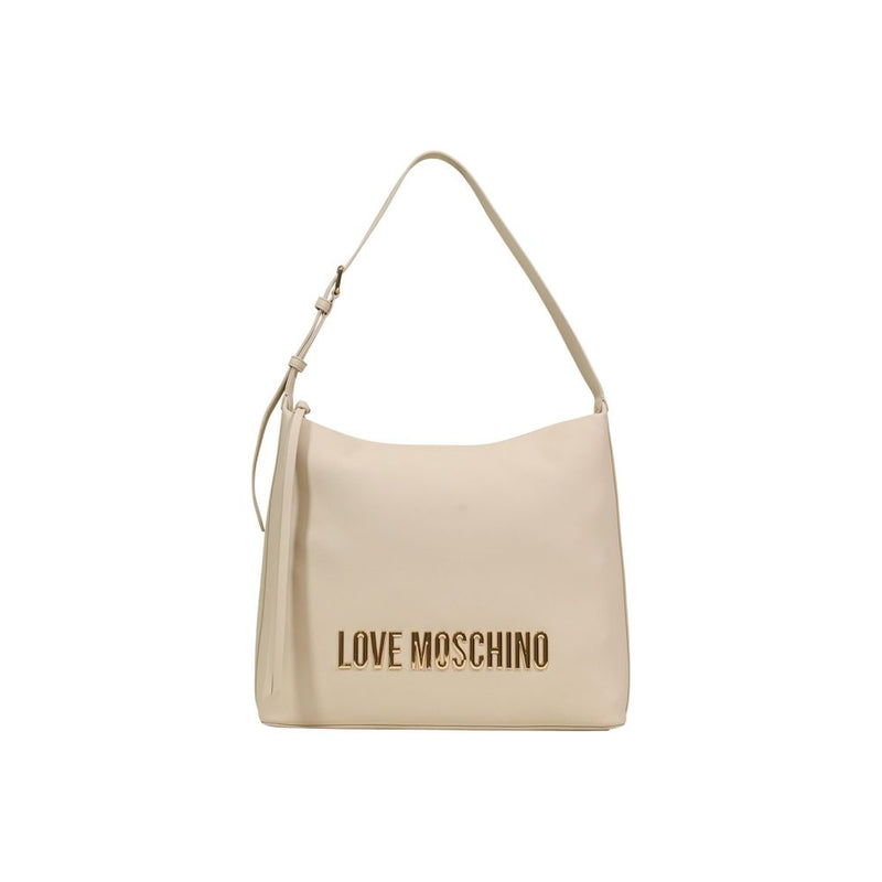 Love Moschino JC4108PP1 Beige Handbag for Women - Stylish & Practical
