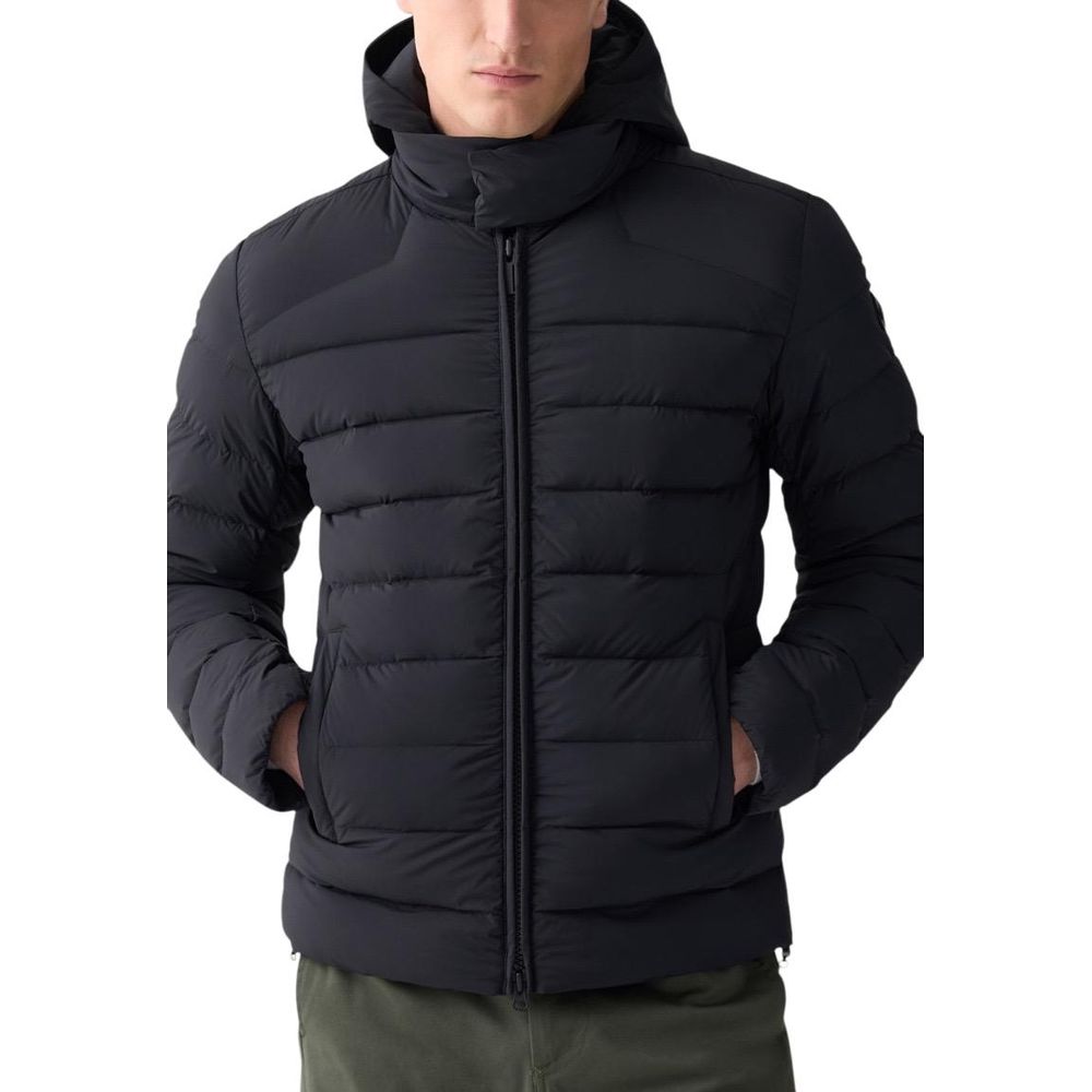 Colmar Originals Black Polyamide Coat for Men
