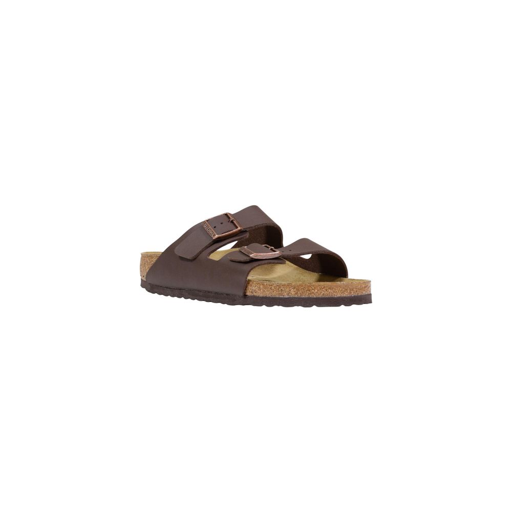 Birkenstock Arizona Brown Synthetic Flat Sandals for Men