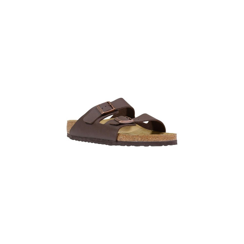 Birkenstock Arizona Brown Synthetic Flat Sandals for Men