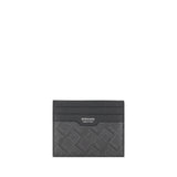 Ferragamo Gray Calf Leather Bos Taurus Wallet