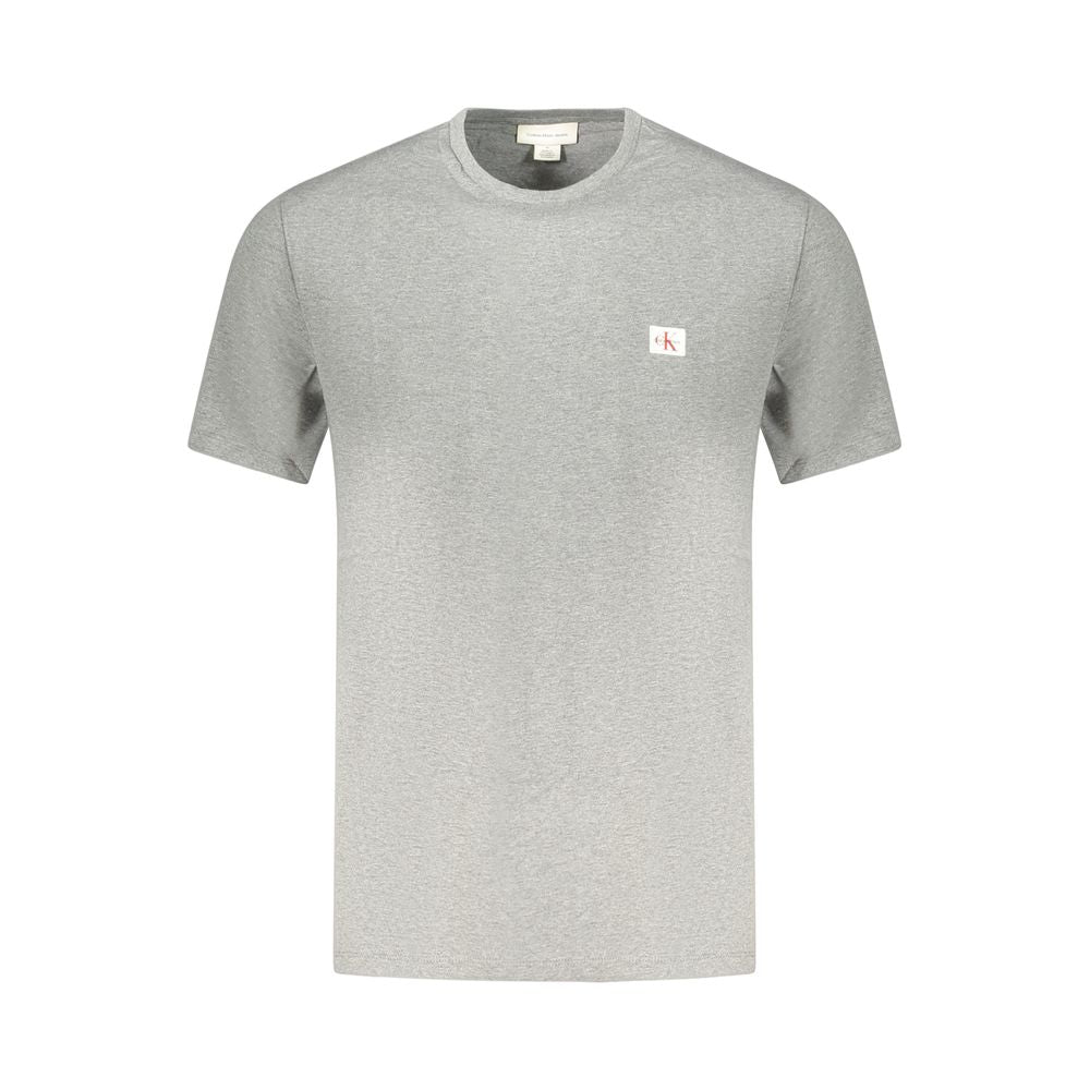 T-shirt homme Calvin Klein Grigio en coton