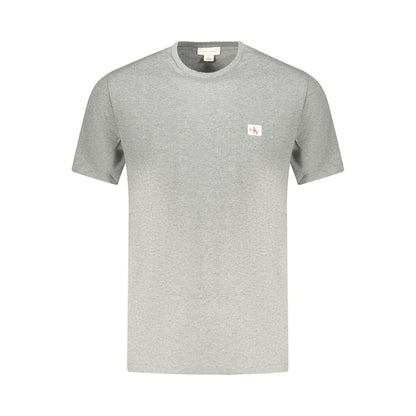 T-shirt homme Calvin Klein Grigio en coton