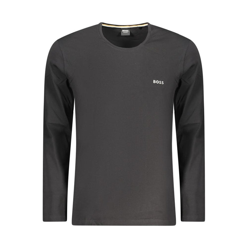 T-shirt Hugo Boss en coton noir pour homme