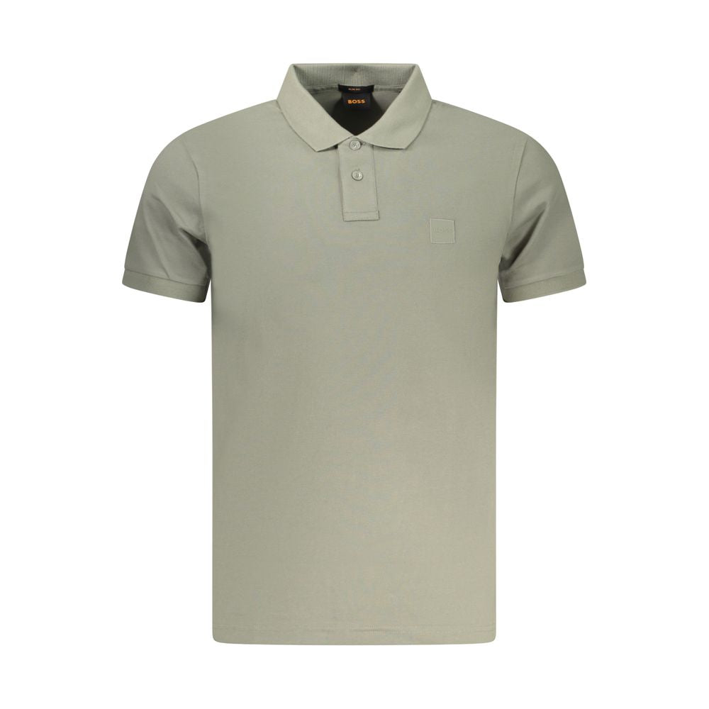 Polo homme Hugo Boss Verde en coton