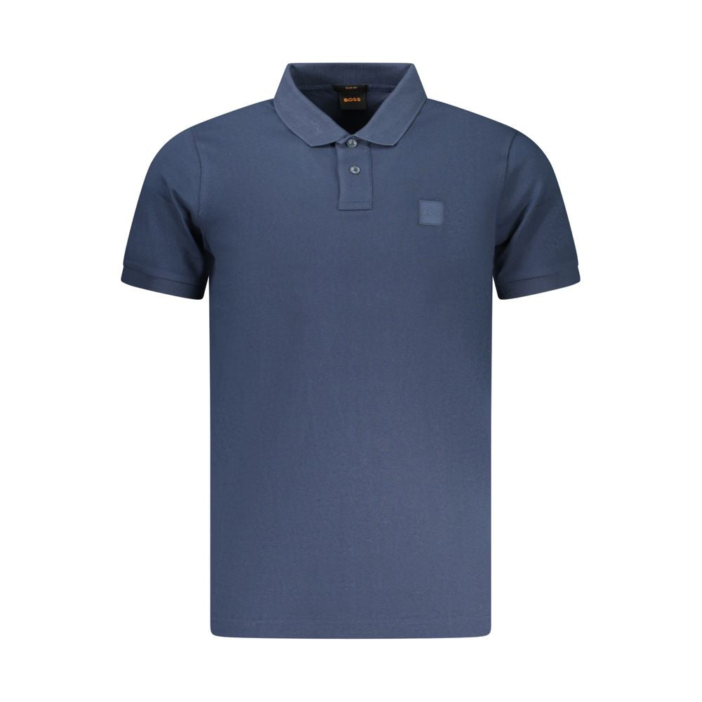 Polo homme Hugo Boss Blu en coton