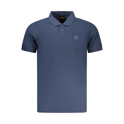 Polo homme Hugo Boss Blu en coton