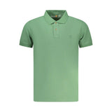 Timberland Verde Cotton Men Polo - Style Meets Comfort