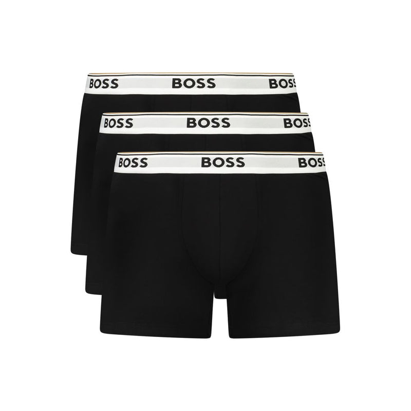 Hugo Boss Black Cotton Men's Underwear - Luxurious Comfort