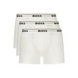 Hugo Boss White Cotton Men's Brief - Comfort Meets Style