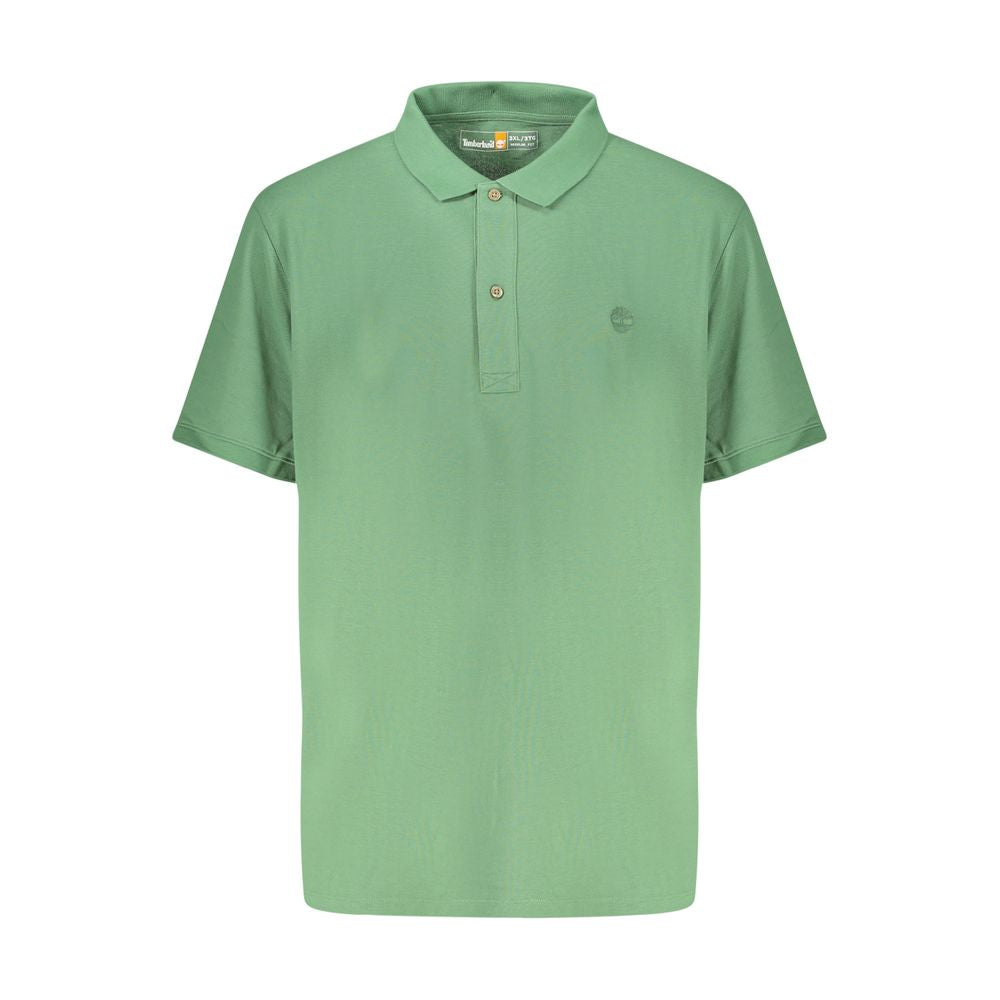 Polo Timberland Verde en Coton pour Homme