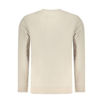 Sweat-shirt Hugo Boss beige en coton pour homme