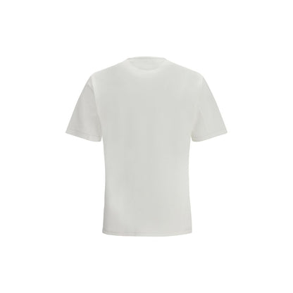T-shirt en coton blanc Brunello Cucinelli