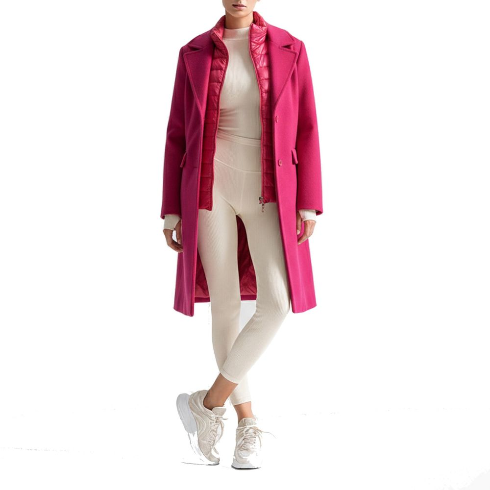 Herno Multicolor Cashmere Coat - Luxe Women's Outerwear