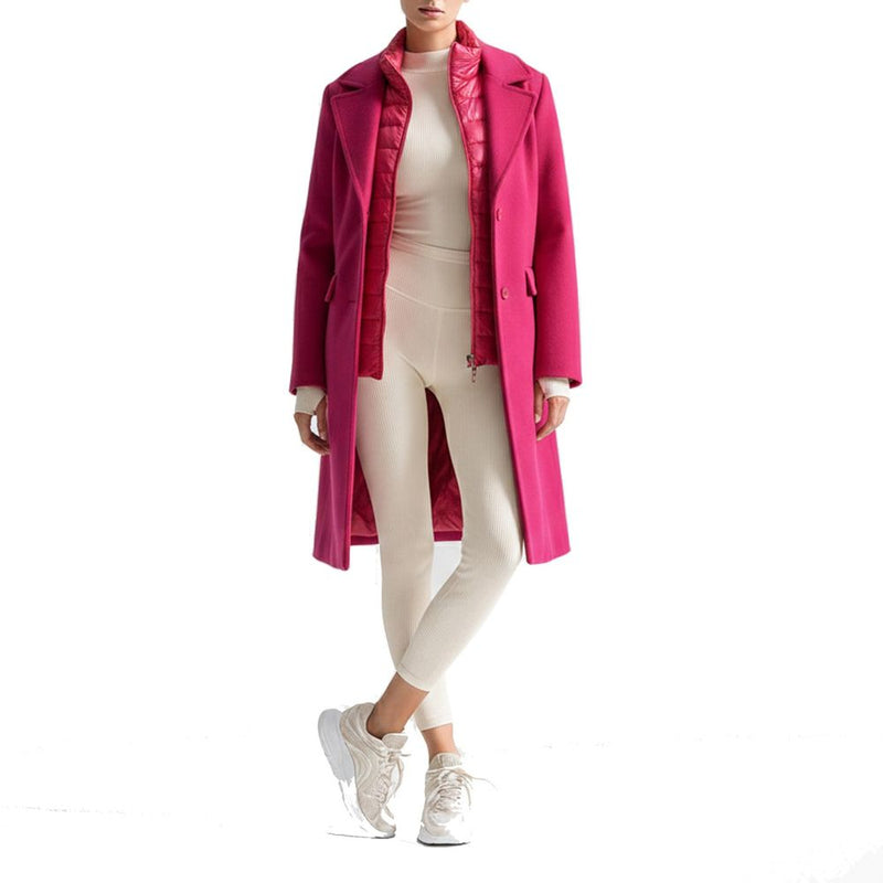 Herno Multicolor Cashmere Coat - Luxe Women's Outerwear