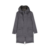 Herno Gray Cashmere Coat for Men - Luxurious Warmth