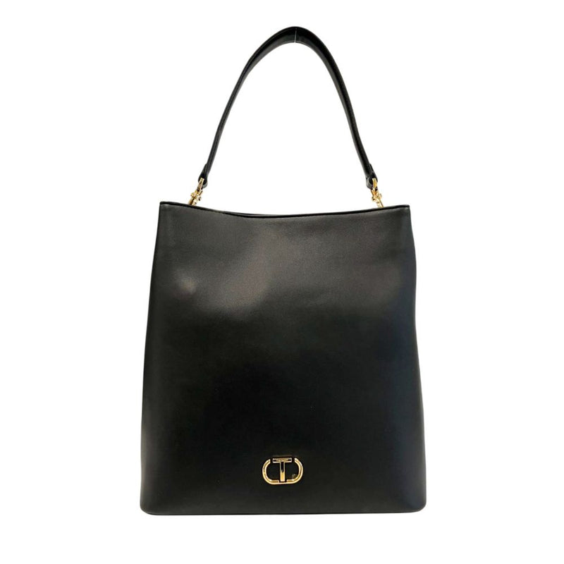 Sac à bandoulière en PU noir Twinset - Élégance moderne