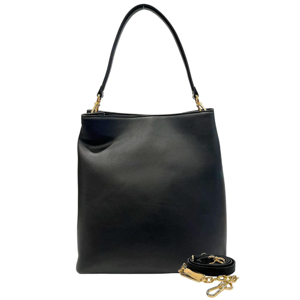 Sac à bandoulière en PU noir Twinset - Élégance moderne